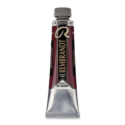 Rembrandt Artists' Oil Color, Burnt Carmine, 40 ml.