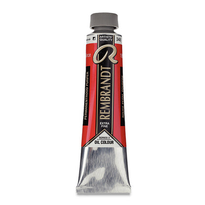 Rembrandt Artists' Oil Color, Permanent Red Purple, 40 ml.