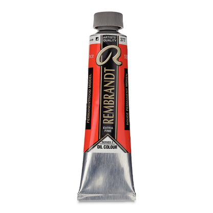 Rembrandt Artists' Oil Color, Scarlet, 40 ml.