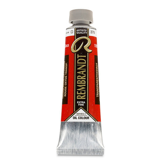 Rembrandt Artists' Oil Color, Transparent Oxide Red, 40 ml.