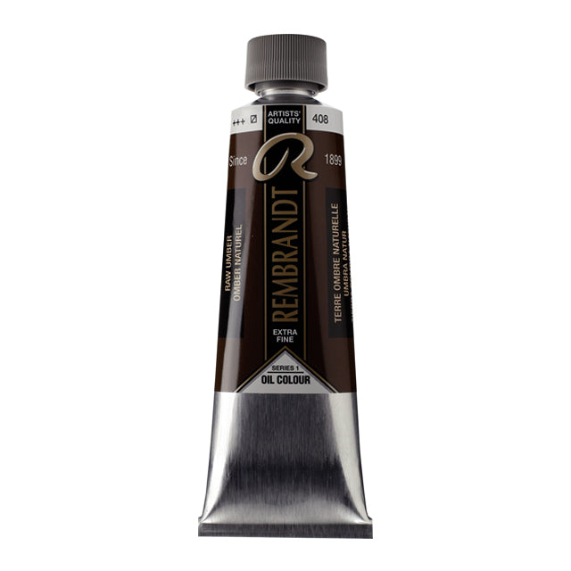 Rembrandt Artists' Oil Color, Raw Umber, 150 ml.