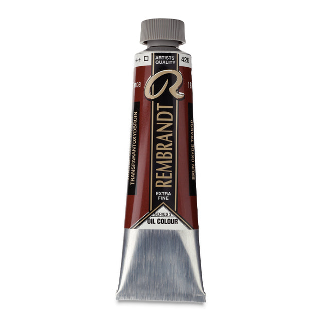 Artists' Oil Color - Transparent Oxide Brown - 40 ml