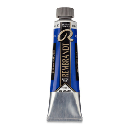 Rembrandt Artists' Oil Color, Ultramarine Light, 40 ml.