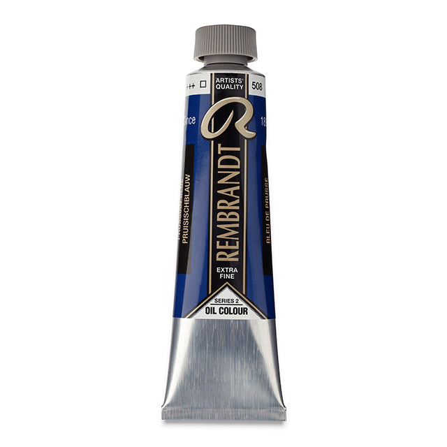 Rembrandt Artists' Oil Color, Prussian Blue, 40 ml.