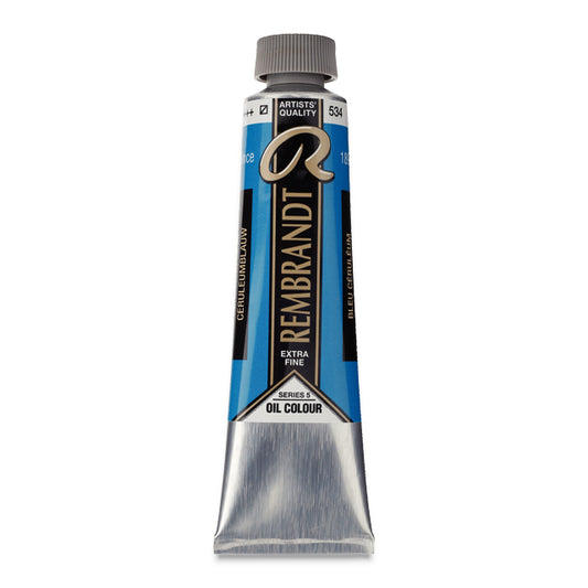 Rembrandt Artists' Oil Color, Cerulean Blue, 40 ml.