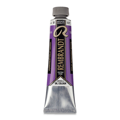 Rembrandt Artists' Oil Color, Permanent Violet Medium, 40 ml.