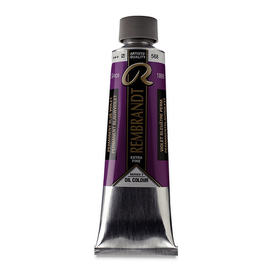 Rembrandt Artists' Oil Color, Permanent Blue Violet, 150 ml.