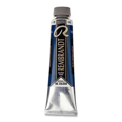 Rembrandt Artists' Oil Color, Indanthrene Blue, 40 ml.