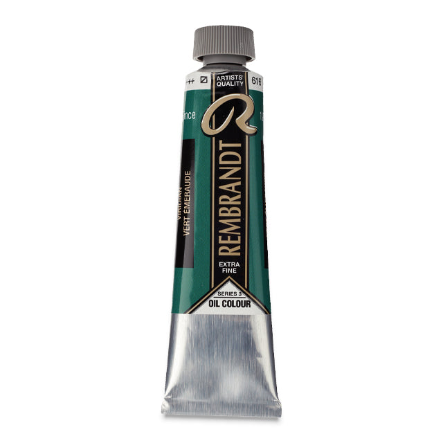 Rembrandt Artists' Oil Color, Viridian, 40 ml.