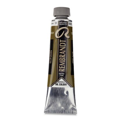 Rembrandt Artists' Oil Color, Olive Green, 40 ml.