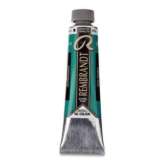 Rembrandt Artists' Oil Color, Sevres Green, 40 ml.