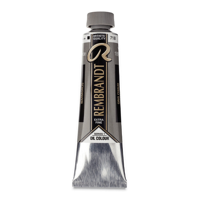 Rembrandt Artists' Oil Color, Warm Gray, 40 ml.