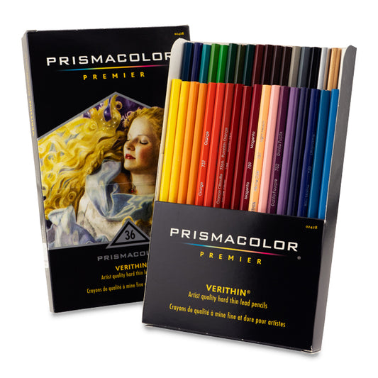 Verithin Colored Pencil Set, 36 Assorted Colors