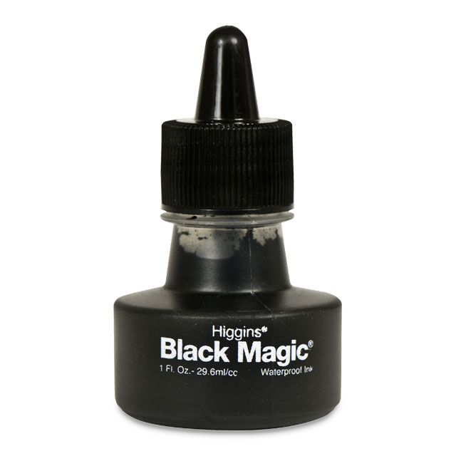 Black Magic Ink, 1 oz. Bottle