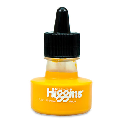 Drawing Ink, Yellow, 1 oz. Bottle