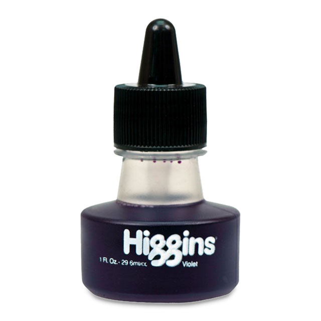 Drawing Ink, Violet, 1 oz. Bottle