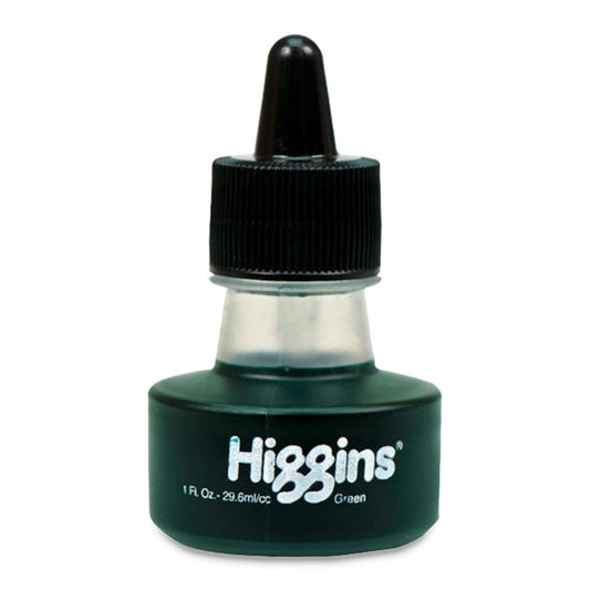 Drawing Ink, Green, 1 oz. Bottle