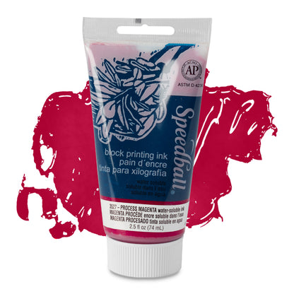 Block Printing Ink, Process Magenta, 2-1/2 oz. tube