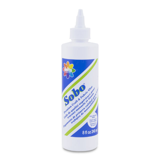 Sobo Craft and Fabric Glue, 8 oz.