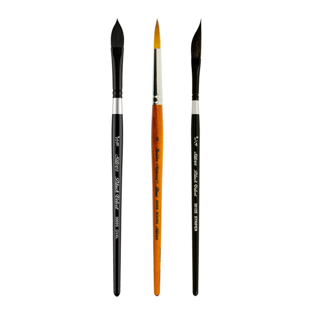 Essential Brush Stroke Set of 3