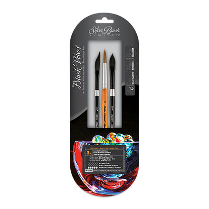 Essential Brush Stroke Set of 3