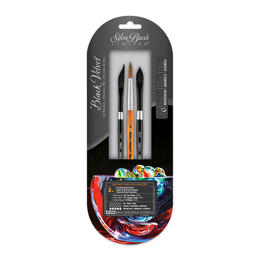 Essential Brush Stroke Set of 3