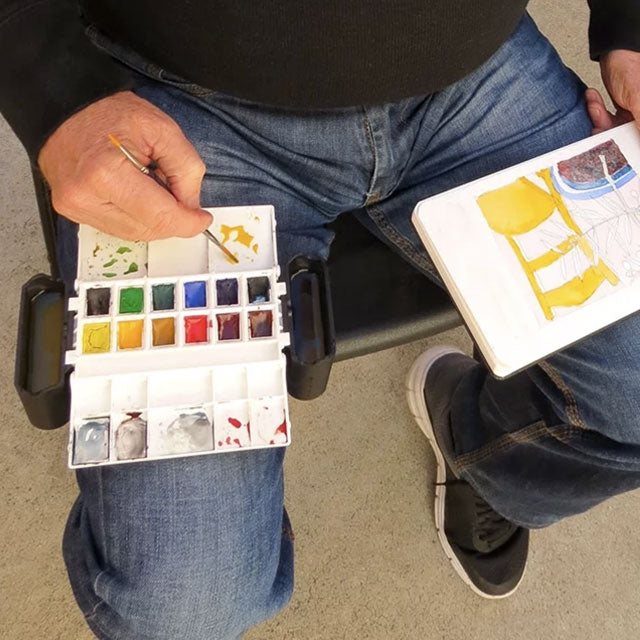 Portable Painter Watercolor Palette (Paints Not Included)