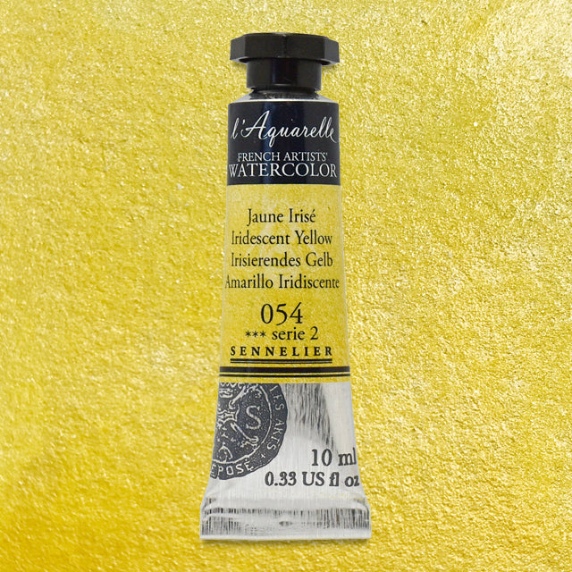 Sennelier French Artists' Watercolor - Iridescent Yellow, 10 ml