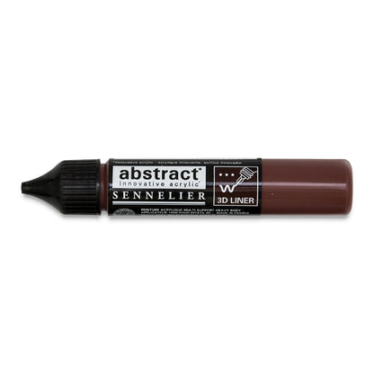 Abstract 3D Liner - Burnt Sienna, 27 ml