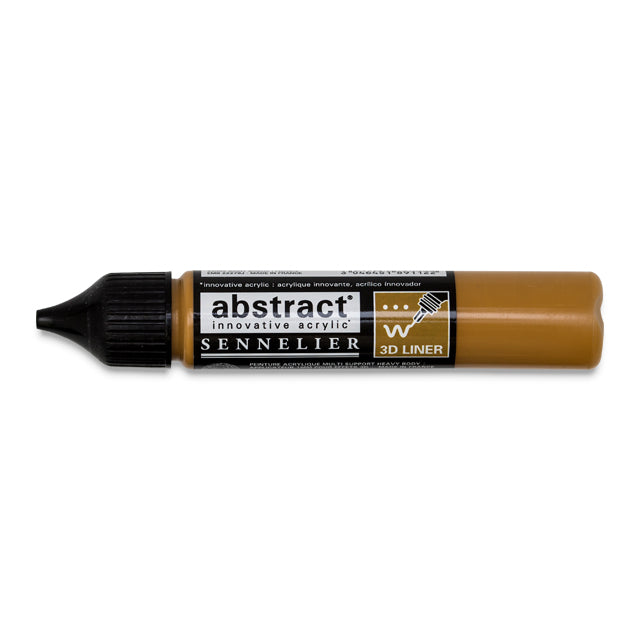 Sennelier Abstract 3D Liner - Yellow Ochre, 27 ml