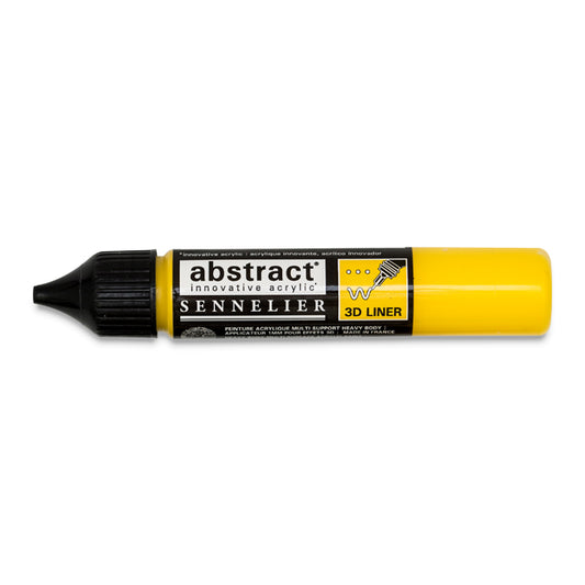 Sennelier Abstract 3D Liner - Primary Yellow, 27 ml