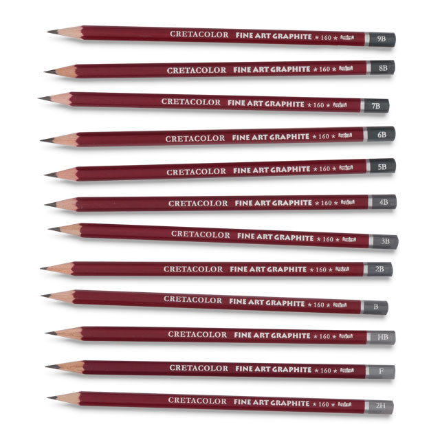 Fine Art Graphite Pencil Set of 12