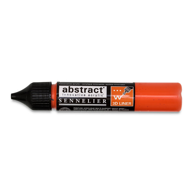 Sennelier Abstract 3D Liner - Cadmium Red Orange Hue, 27 ml