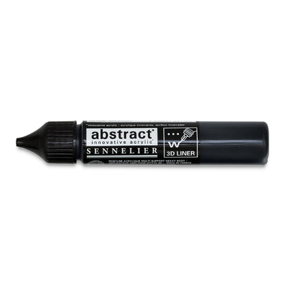 Sennelier Abstract 3D Liner - Mars Black, 27 ml