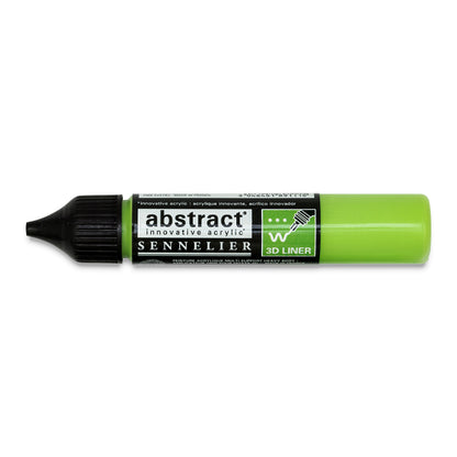 Sennelier Abstract 3D Liner - Bright Yellow Green, 27 ml