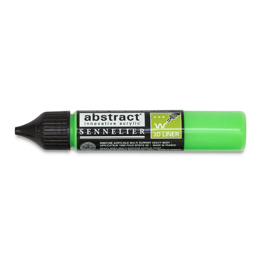 Sennelier Abstract 3D Liner - Fluorescent Green, 27 ml