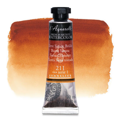 Artists' Watercolor, Burnt Sienna, 10 ml.