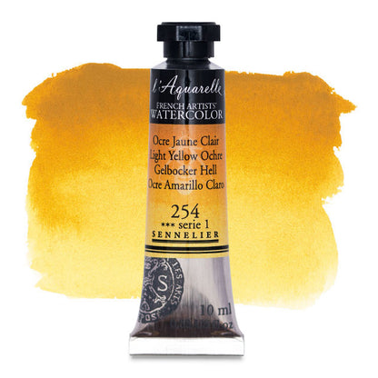 Artists' Watercolor, Light Yellow Ochre, 10 ml.