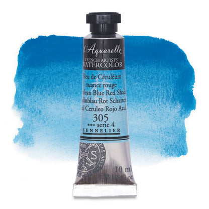 Artists' Watercolor, Cerulean Blue Red Shade, 10 ml.