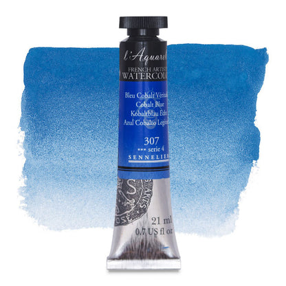 Artists' Watercolor, Cobalt Blue, 21 ml.