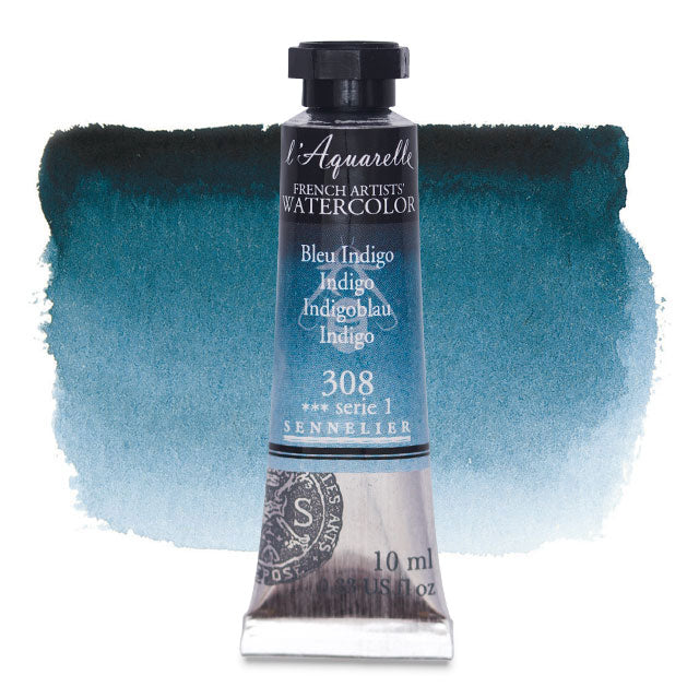 Artists' Watercolor, Indigo, 10 ml.