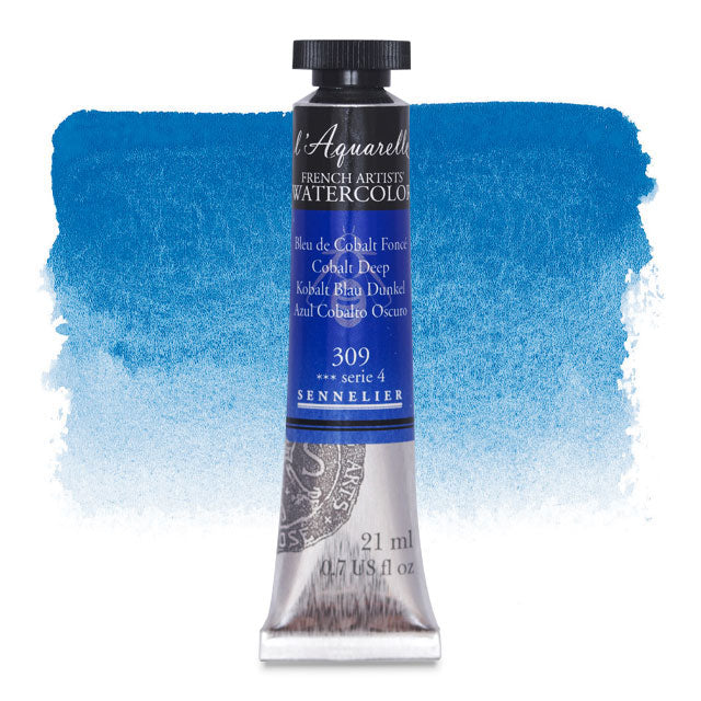 Artists' Watercolor, Cobalt Deep, 21 ml.