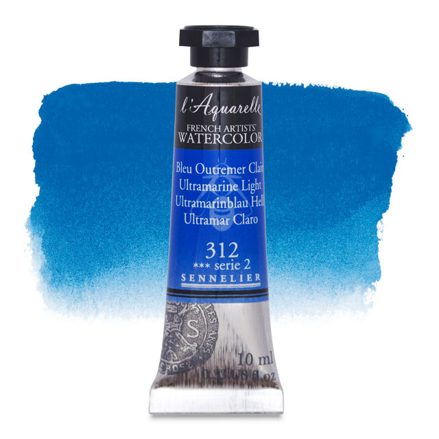 Artists' Watercolor, Ultramarine Light, 10 ml.