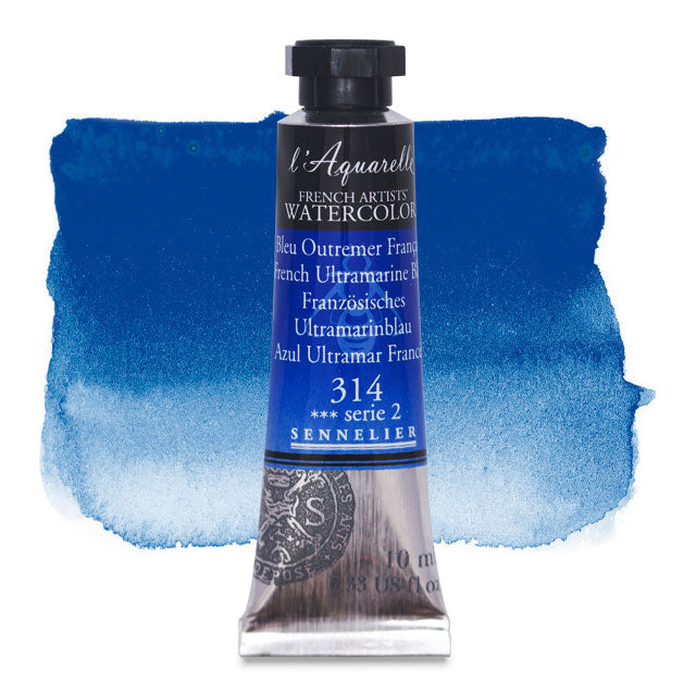 Artists' Watercolor, French Ultramarine Blue, 10 ml.