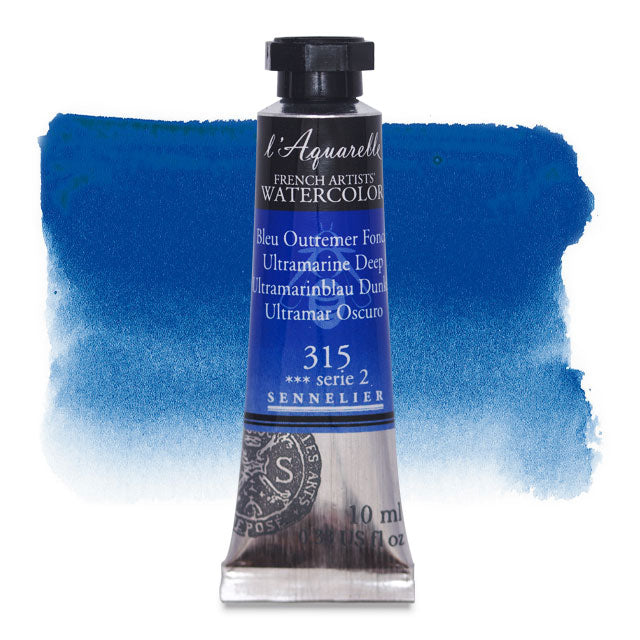 Artists' Watercolor, Ultramarine Deep, 10 ml.