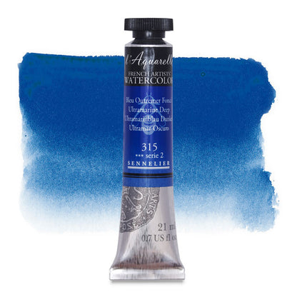 Artists' Watercolor, Ultramarine Deep, 21 ml.