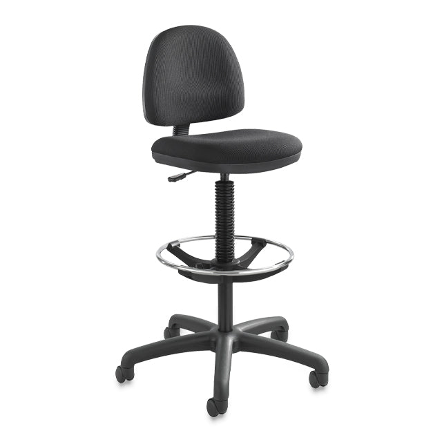 Precision Extended Height Chair, Black Fabric