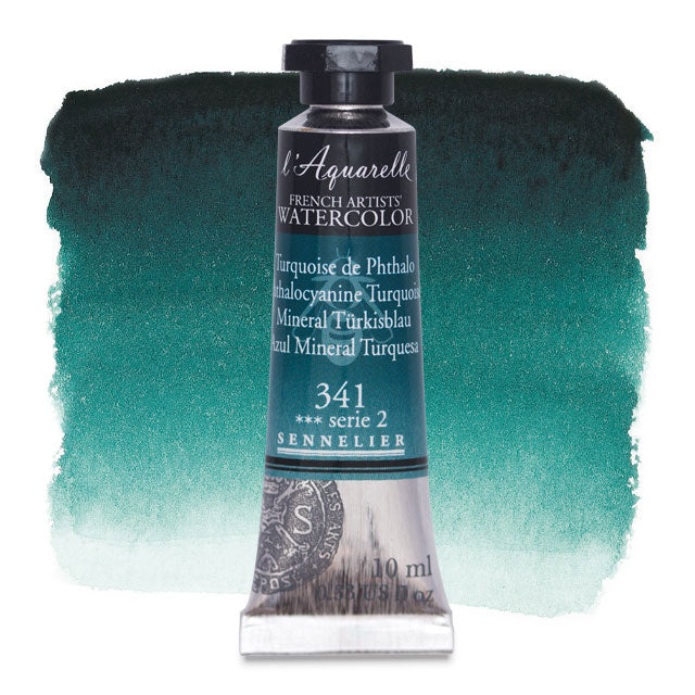 Artists' Watercolor, Phthalo Turquoise, 10 ml.