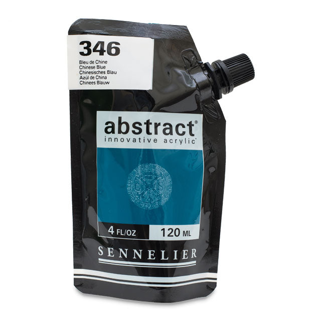 Abstract Acrylic, Chinese Blue, 120 ml.