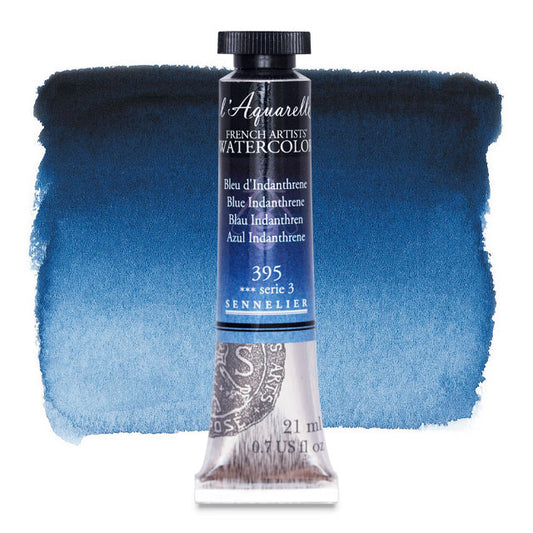 Artists' Watercolor, Blue Indanthrene, 21 ml.